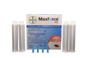 bayer - maxforce fc roach bait 4 tips, 4 plungers, 4 reservoirs