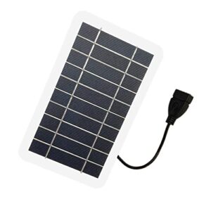 amikadom #yxvmi0 monocrystalline silicon solar panel charging cell phone mini solar panel charger usb output / 3 7v