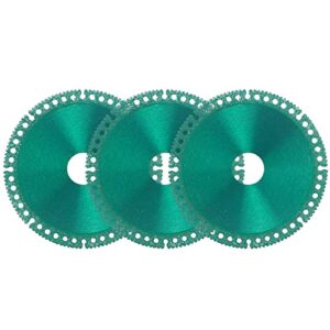 composite multifunctional cutting saw blade for angle grinder, 3pcs ultra-thin diamond circular saw blade ceramic tile marble pvc cutting disc