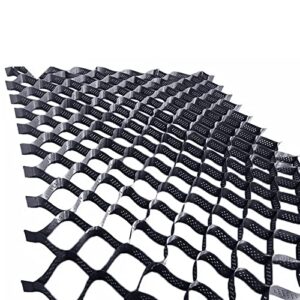 zjkxjh permeable pavers for gravel 5cm tall, retractable polyethylene geogrid for pathways, shed base, horse farm, base support ground stabilizer (color : wxl, size : 1x9m/3.3x29.5ft)