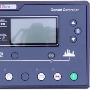 YFYIQI Generator Set Controller Automatic Start/Stop Genset Controller Auto Start Module with Waterproof Security Level IP55 Short Message Service Function Schedule Control