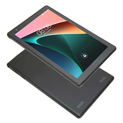 8 Inch Black Octa Core Tablet Support 128G TF Card Phone Tablet 10.0 Read (US Plug)