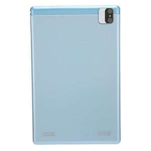 8 Inch Tablet, 100240V Blue Tablet for at Home on The Go (US Plug)