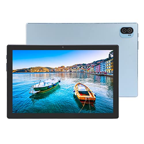 10.1 Inch Tablet 4G Phone Tablet with MTK6889 Processor for 11 for Office (Light Blue)