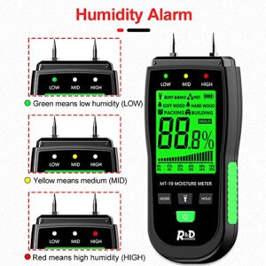 Water Leak Detectors for Home/Leak Detector/Mold Detection/Moisture Detector/Wood Moisture Meter/Plant Water Meter/Moisture Meters/House Mold Test/Moisture Detector for Walls/Water Sensor