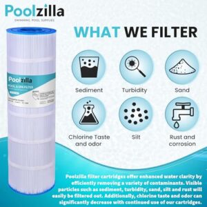 Poolzilla 1 Pack Pool Filter Replacement Cartridge for PLF175A, Filbur FC-1294, Hayward C1750, CX1750RE, PA175, Unicel C-8417, Waterway PCCF-175, 25230-0175S, 817-0175P, Sta Rite PXC 175