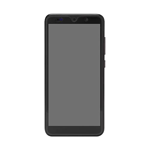 Zerodis Smartphone, Full Screen Phone 512 MB RAM Dual Cards Dual Standby for Calling (Black)