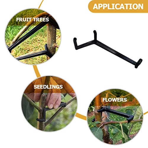 GANAZONO Adjustable Stand 10pcs Fruit Tree Branch Limb Spreader Bonsai Branch Spreaders to Nudge Limbs for Fruit Trees Plants Training Tools Moderator