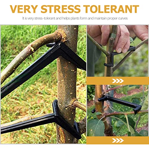 GANAZONO Adjustable Stand 10pcs Fruit Tree Branch Limb Spreader Bonsai Branch Spreaders to Nudge Limbs for Fruit Trees Plants Training Tools Moderator