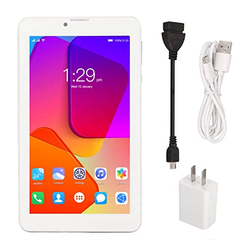 Tablet 32GB, 2GB RAM 32GB ROM 5GWifi Dual Band 7 Inch Tablet Support Multi Languauge for Amusement (US Plug)