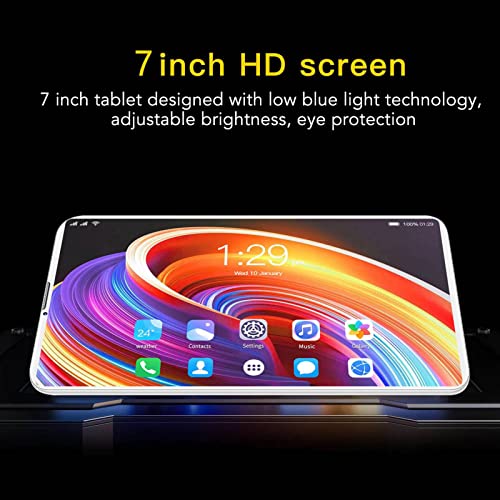 Tablet 32GB, 2GB RAM 32GB ROM 5GWifi Dual Band 7 Inch Tablet Support Multi Languauge for Amusement (US Plug)