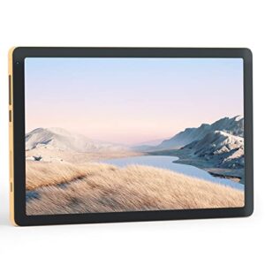 coolfan 10.4 inch 32gb tablet android 11 quad core 6000mah 1332x800 hd ips tablets (gold)