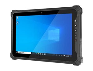vanquisher [2022 launched] 10-inch rugged tablet pc windows 11 pro, new gen cpu | 8gb ram + 128gb rom | 4g lte | high accuracy gps gnss | military grade for enterprise field work
