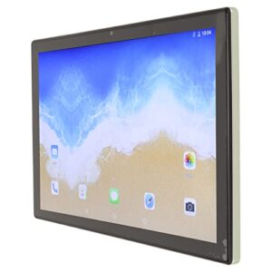tablet pc, 10 inch tablet 6g ram 128g rom 100240v green for travel for home (us plug)