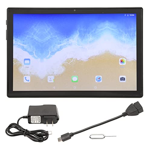 Tablet PC, 10 Inch Tablet 6G RAM 128G ROM 100240V Green for Travel for Home (US Plug)