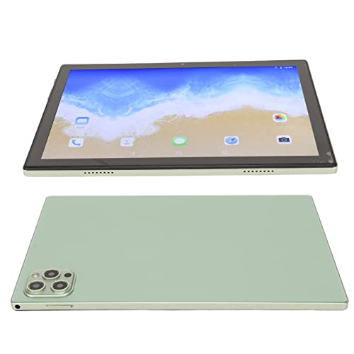 10in Tablet PC Green,1920x1200 IPS HD Display Screen,MT6889 8 Cores CPU,4G LTE Tablet for Android 12,Bluetooth 5.0,Dual Band WiF,6GB 128GB Memory Tablet PC(#1)