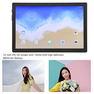 10in Tablet PC Green,1920x1200 IPS HD Display Screen,MT6889 8 Cores CPU,4G LTE Tablet for Android 12,Bluetooth 5.0,Dual Band WiF,6GB 128GB Memory Tablet PC(#1)