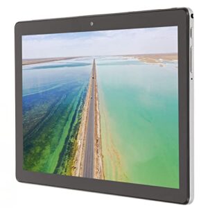 10.1in tablet, ram 4gb dual standby gaming tablet for travel for office for home (us plug)