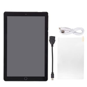 Tablet PC, 10.1in Tablet Eight Core CPU Processor for System (Black)