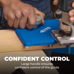 Kreg PRS1000 Corner Routing Guide Set - Corner Routing Guide - Use with Any Trim Router, Handheld Router, or Router Table - Router Woodworking Tool