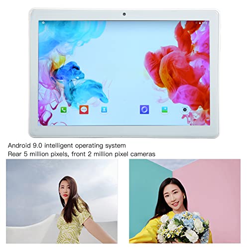 Tablet PC, 4G Tablet 10.1 Inch IPS LCD Screen Phone Call Support Double Camera 100240V for Entertainment (US Plug)