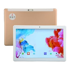 Tablet PC, 4G Tablet 10.1 Inch IPS LCD Screen Phone Call Support Double Camera 100240V for Entertainment (US Plug)