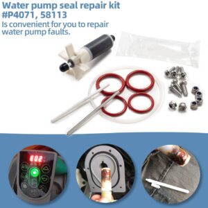 GRONGU Hot-tub Spa Pump Replacement Parts for Coleman Lay-Z-Spa SaluSpa Pump Repair Kit w/Impeller & Shafts #P4071, 58113…