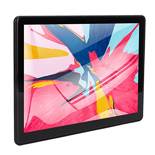 Naroote 10.1 Inch Tablet, Black Tablet PC Front 8MP Rear 16MP 100240V MT6797 10 Cores for Reading for 10.0 (US Plug)