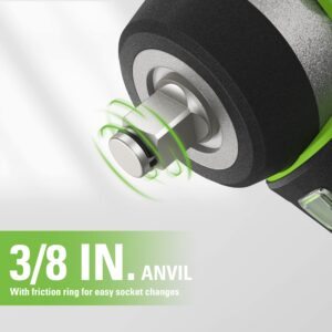 Greenworks 24V 3/8" Brushless Cordless Impact Wrench, 2.0Ah Battery and Compact Charger Included