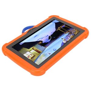7 inch tablet, 1gb ram 8gb rom ips hd screen kids tablet with stand for travel (us plug)