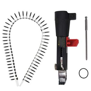 automatic chain nail gun, electric drill chain nail gun adapter screw tightening equipment woodworking tool