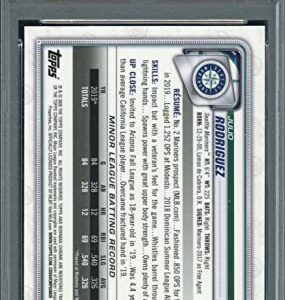 Julio Rodriguez 2020 Bowman Chrome Mega Box Baseball Rookie Card #BCP19 PSA 10