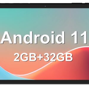 Relndoo Android Tablet 10 inch, Android 11 Tablet 2GB RAM 32GB ROM 512GB Expand, Tablet Android with 8000mAh Battery, WiFi, GPS, Bluetooth, Dual Camera, GMS Certified