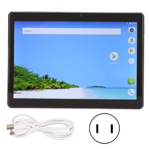 Tablet PC, for 8.0 4G Calling 10.1in Tablet 100240V Dual SIM Dual Standby for Office (US Plug)