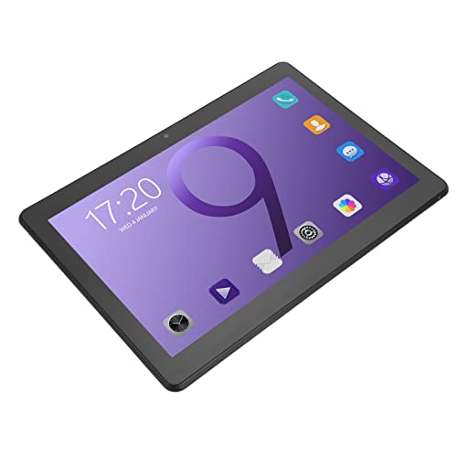 Naroote 10.1in Tablet, Dual Camera Calling Tablet 100240V for Android11 4GB 64GB for Study (EU 110V Light Source)