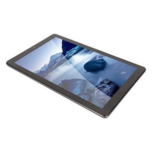 tablet, hd tablet black rear 13mp 100 to 240v 1960x1080 octa cores for adults for study (eu plug)