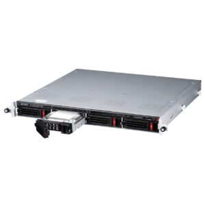 BUFFALO TeraStation Essentials 4-Bay Rackmount NAS 32TB (4x8TB) with HDD Hard Drives Included 2.5GBE / Computer Network Attached Storage/Private Cloud/NAS Storage/Network Storage/File Server