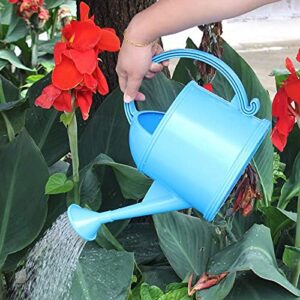 Garden Watering Can Indoor Watering Can with Sprinkle Head, Plastic Watering Cans for Indoor Plants with Long Spout for Garden ,Flower Succulent and Bonsai, 0.79 Gal Watering Can for Outdoor Plants