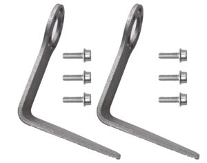 sanbaiyi 2 pack grade aluminum rafter hook 889661m with free bolt for hitachi metabo nr83a5(s), nr83aa5, nv83a5, nr90ac5, nt65a5 and nv75a5 framing nailers