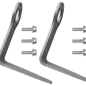 sanbaiyi 2 pack Grade Aluminum Rafter Hook 889661M with free bolt for Hitachi metabo NR83A5(S), NR83AA5, NV83A5, NR90AC5, NT65A5 and NV75A5 Framing Nailers