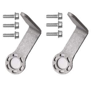 sanbaiyi 2 pack Grade Aluminum Rafter Hook 889661M with free bolt for Hitachi metabo NR83A5(S), NR83AA5, NV83A5, NR90AC5, NT65A5 and NV75A5 Framing Nailers