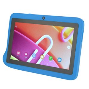 qinlorgo kids tablet, 8 core hd tablet us plug 100240v with bracket for 10.0 for reading (blue)