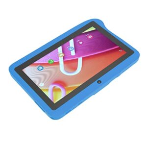 chiciris hd tablet, us plug 100240v 5mp front 8mp rear kids tablet for reading for 10.0 (blue)