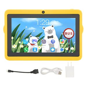 Toddler Tablet, 100240V Kids Tablet 5G WiFi Dual Band Single Speaker 8 Cores CPU for Baby (US Plug)