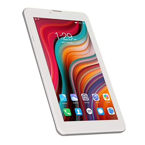 Calling Tablet, 7 Inch White 4GB 32GB Writing Tablet (UK Plug)