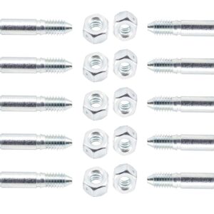 FSYHVVY fits 303160355 Shear pins and Nuts for Ariens AM123342 53200500 51001500 510015 03204300 Snowthrowers Bolt Kits（10pack）