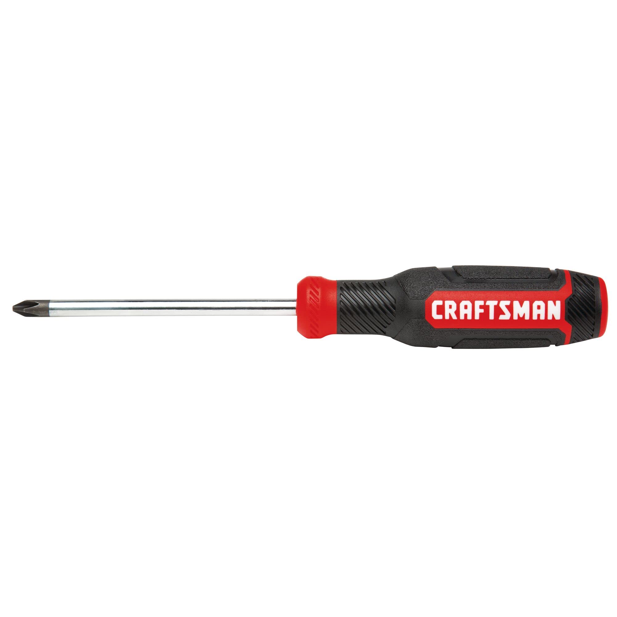 CRAFTSMAN Screwdriver, Phillips, Bi-Material, PH #2 X 4 Inch (CMHT65054N)