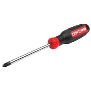 CRAFTSMAN Screwdriver, Phillips, Bi-Material, PH #2 X 4 Inch (CMHT65054N)