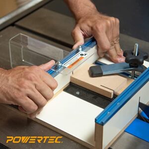 POWERTEC 71590 Table Saw Small Parts Sled