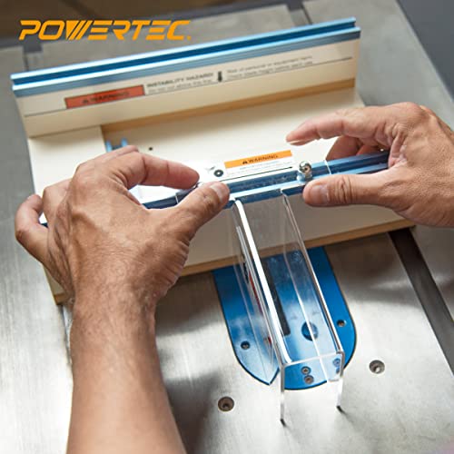 POWERTEC 71590 Table Saw Small Parts Sled